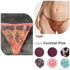 Victoria’s Secret DREAM ANGELS
Shine Lace V-String Panty Thong L Rare